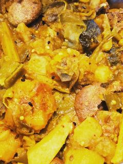 "সাত সবজির পাঁচ মিশালি" রেসিপির প্রধান ছবি