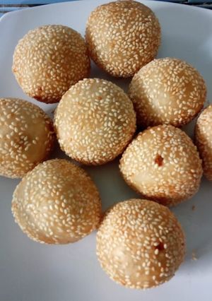 Foto resep Onde-Onde Ketan Isi Kacang Hijau