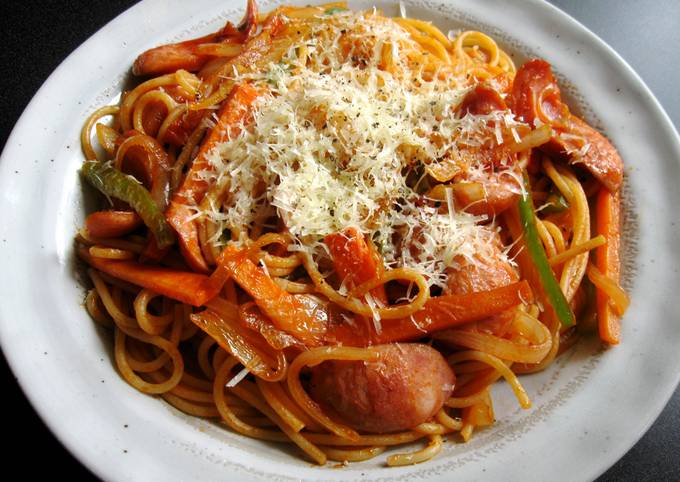 Spaghetti Napolitan Recipe by Hiroko Liston - Cookpad