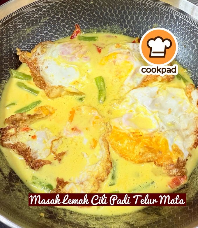 Gambar 👩‍🍳Masak Lemak Cili Padi Telur Mata (CS)