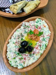 A picture of Arabic salad tabbouleh...