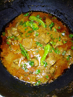 A picture of Kaleji Masala.