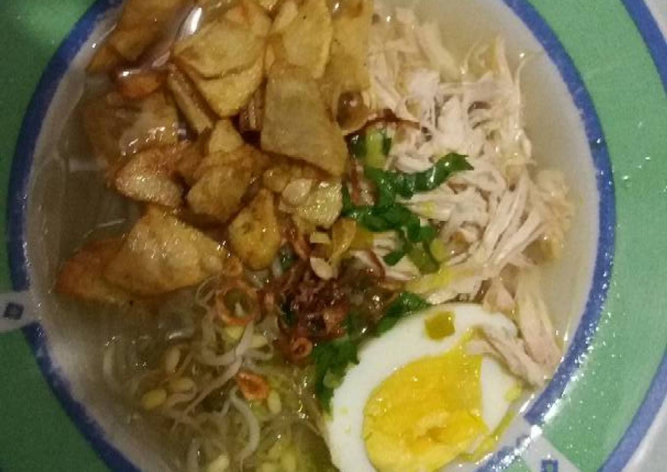 Soto ayam sederhana