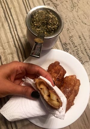 Una foto de Pastelitos de manzana y canela