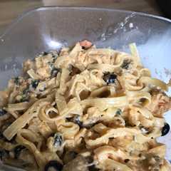 Foto principal de Tagliatelle con cherry y champiñones