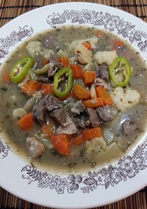 Tárkonyos sertés ragu recept fotója