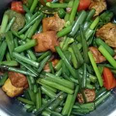 A picture of Tumis Bunga Bawang Sedap.