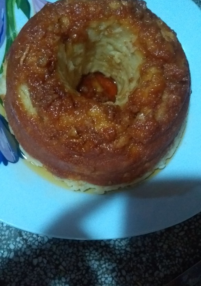 Una foto de Budín de pan hiper fácil!