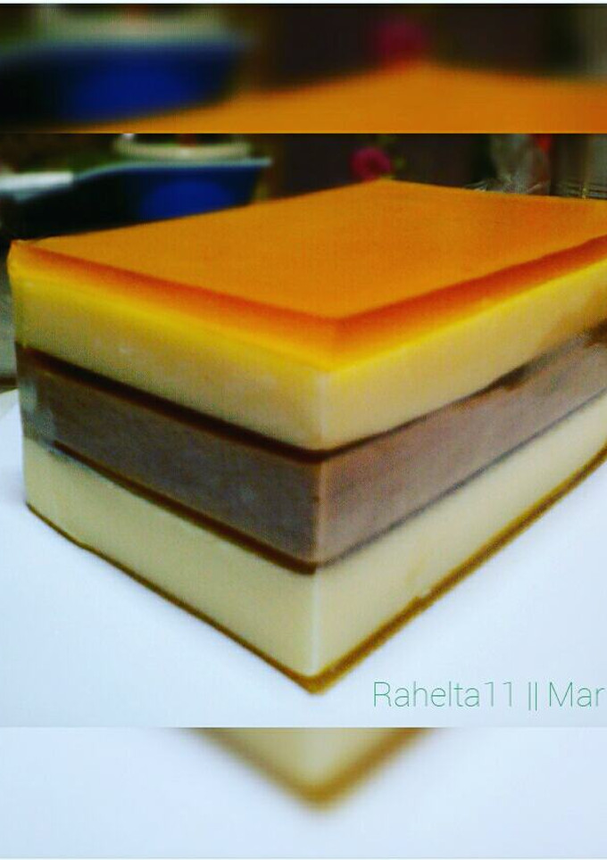 Foto resep Puding Lapsur Karamel