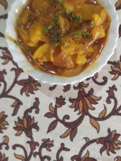 आलू प्याज़ की सब्जी (Aloo pyaz ki sabzi recipe in Hindi) रेसिपी मुख्य फोटो