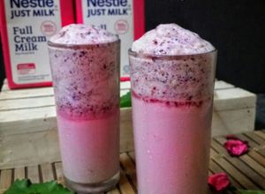 Gambar Mulberry Milky Smoothie