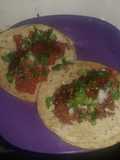 Tacos de suadero y longaniza