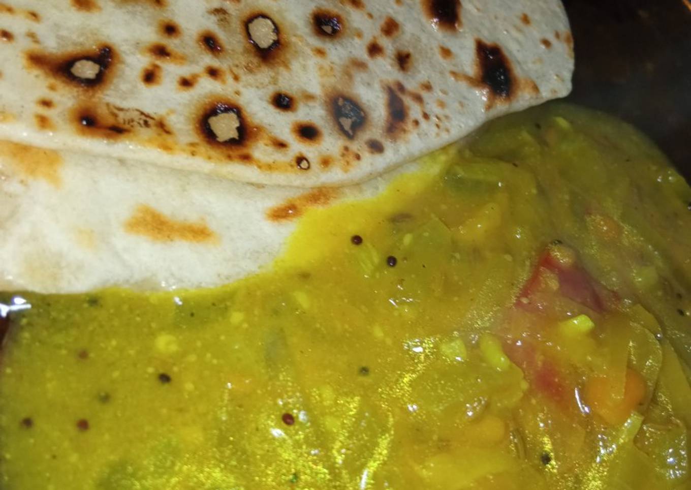 Curry de cebolla para comer con pan