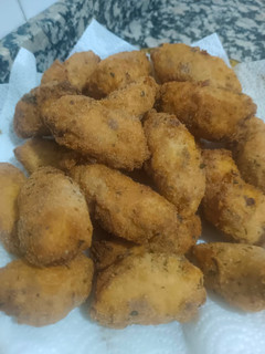 Una foto de Croquetas de carne de puchero con bechamel