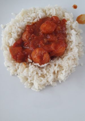 Une photo de Rougail saucisse à l'européenne