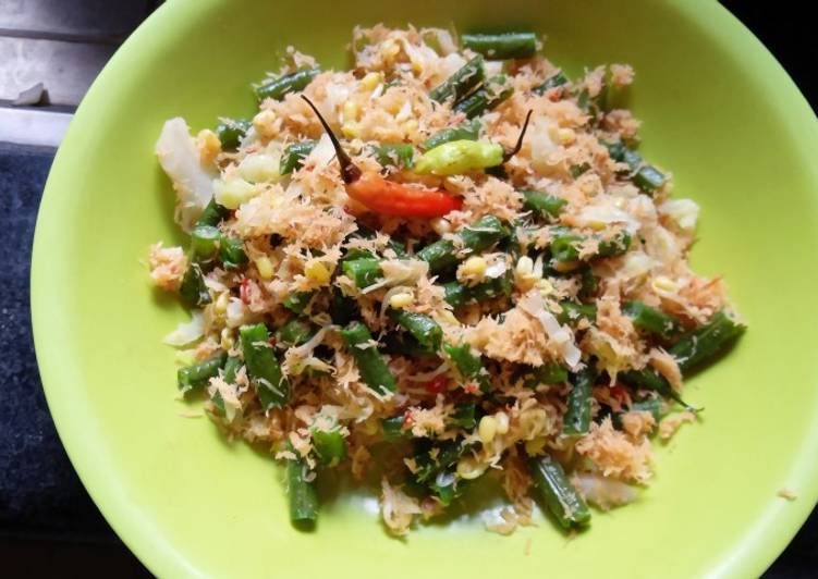 Anti Ribet, Membuat Sayur Urap Kelapa ekonomis