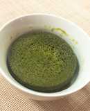 [微波爐食譜] 抹茶蛋糕