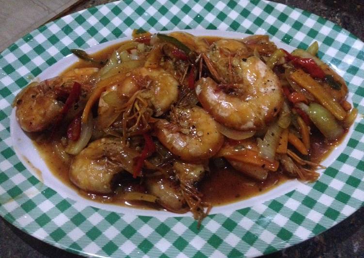 Resep Udang asam manis pedas, Sempurna