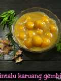 Hintalu Karuang Gembili / Hintalu Karuang Ubi Orange