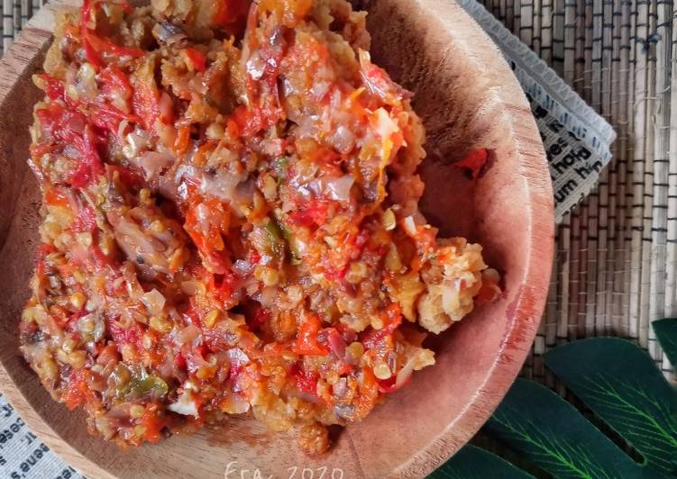 Bumbu Sambal Kecombrang (Untuk Ayam Geprek) | Resep Membuat Sambal Kecombrang (Untuk Ayam Geprek) Yang Lezat Sekali
