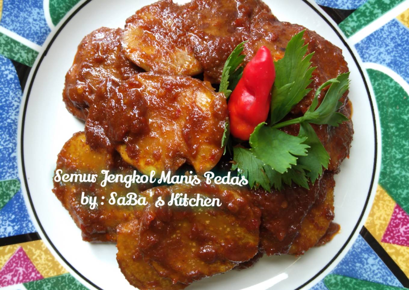 Semur Jengkol Manis Pedas