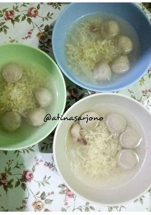 Foto resep Kuah Bakso yang penting seger😂