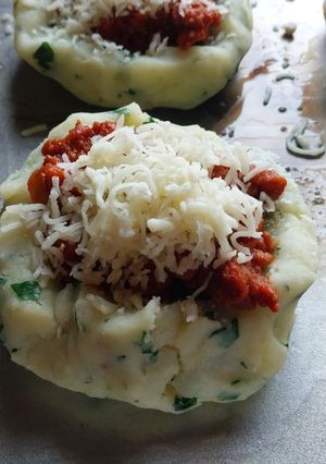 Una foto de Nido de papas