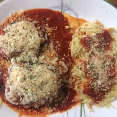 A picture of Eggplant parmigiana.
