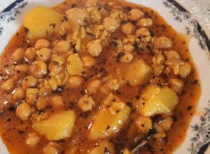Foto principal de Mondongo viudo o arroz y garbanzos, depende en que zona se haga