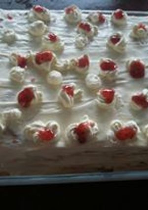 Una foto de Torta de galletas de soda Verónica