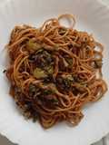 Espaguetis con brócoli