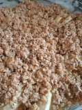 Crumble de manzana con avena