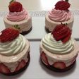 MIni Cheesecake de Frutillas