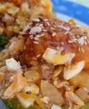 Zapallito relleno de pollo