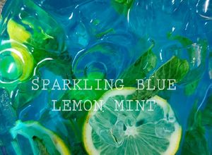 Gambar Sparkling Blue Lemon Mint