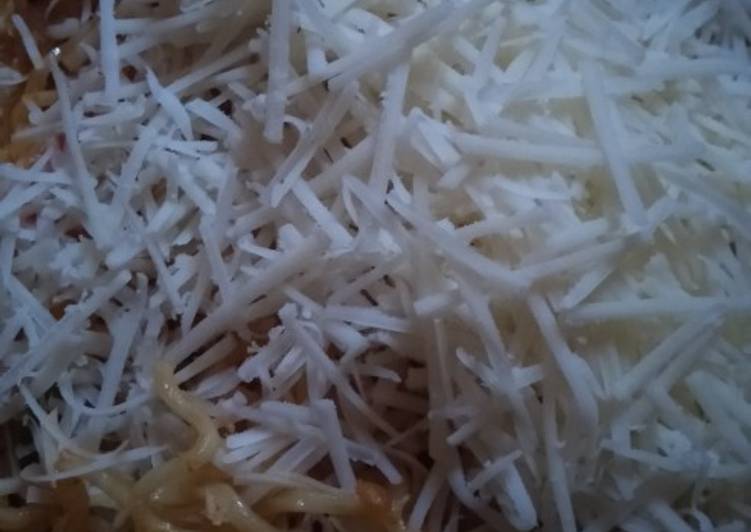 Resep Mie geprek pedas toping keju, Menggugah Selera