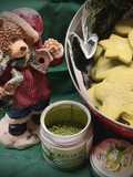 Matcha teás illatos kekszek