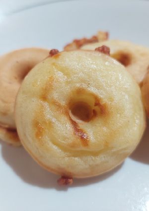 Una foto de Donas de queso en máquina