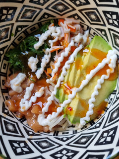 Una foto de Poke Bowl casero