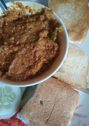 A picture of Pav bhaji.