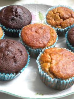 Banános-csokis bögrés muffin (Gluténmentesen is) recept fotója