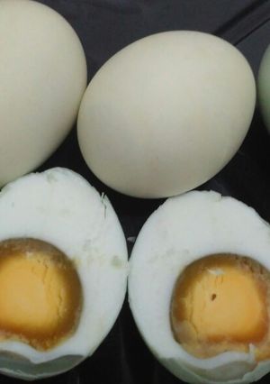 Foto resep Telor asin simple mudah