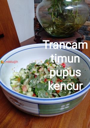 Foto resep Trancam timun pupus kencur