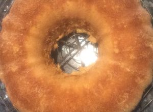 Una foto de Torta de mandioca y coco apto para celiacos y muy rápida