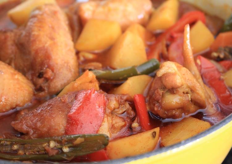 Spicy Korean Style Soy Braised Chicken Spicy Korean Style Soy Braised Chicken