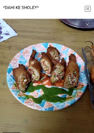 A picture of Dahi ke sholey.