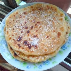 A picture of Puran poli.