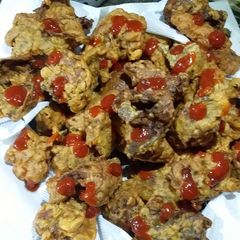 A picture of Flour Coated chicken.