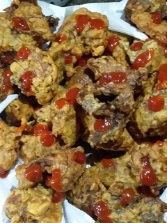 A picture of Flour Coated chicken.