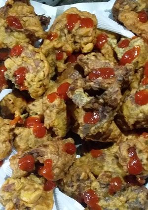 A picture of Flour Coated chicken.